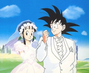 Sangoku et chichi le mariage
